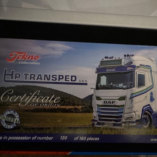 Tekno daf lkw modellauto - daf,