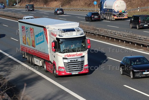 Lkw foto daf planensattelzug - lkw,