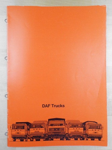 Daf lkw modellreihe broschüre - lkw-modellreihe,