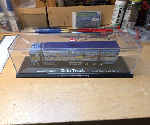 Herpa daf sattelzug blau - sattelzug,